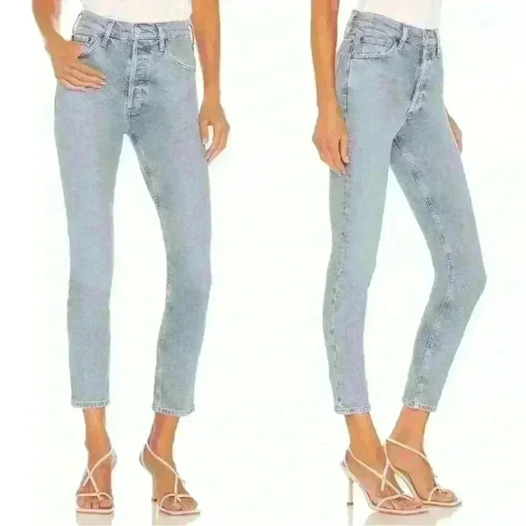 Agolde Denim - AGOLDE Womens NICO High Rise Slim Fit Jean In Ciffside Sz 26